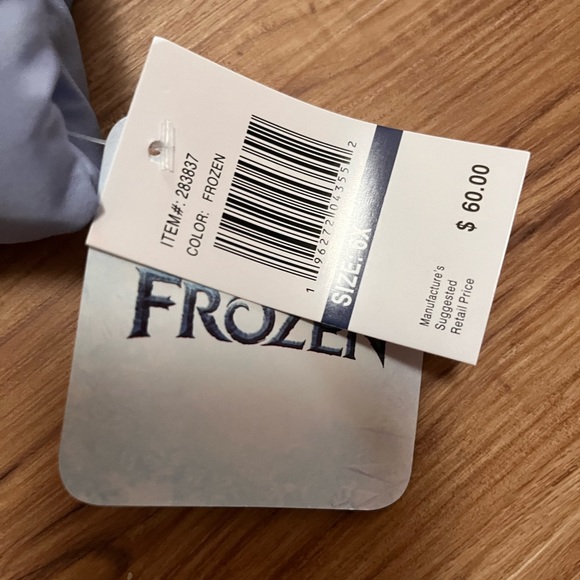 Disney Frozen hooded jacket, girls 6X, NWT - Picture 3 of 7